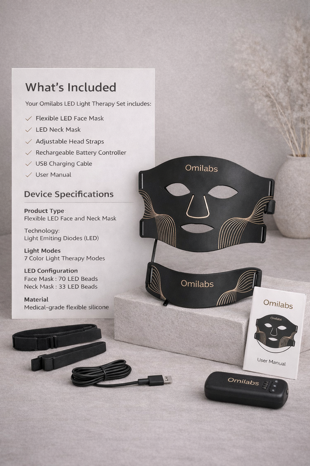 Omilabs LED Mask